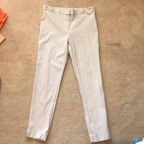 Calvin Klein striped pants - Picture 1 of 2